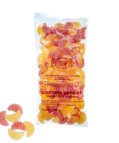 Bonbons quartiers de fruits CDHV 250g